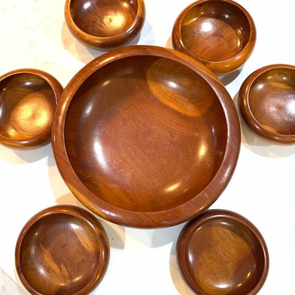 1960’s Genuine Teak Danish Style 7 Pc